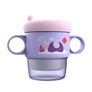 Cana termos cu manere si capac, mov, U-Grow_1