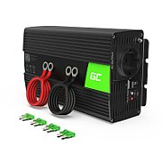 Green Cell INV23 adaptoare și invertoare de curent Auto 1000 W Negru_1