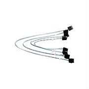 Supermicro 4 x Round cabluri SATA 0,43 m Negru, Albastru, Alb_1