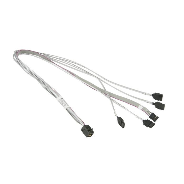 Supermicro MiniSAS / 4 SATA 0.55 m 0,55 m Gri, Alb_1