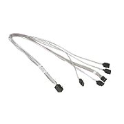 Supermicro MiniSAS / 4 SATA 0.55 m 0,55 m Gri, Alb_1