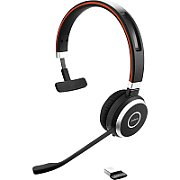 Jabra Evolve 65 UC Mono Căști Prin cablu & Wireless Bandă de fixare pe cap Birou/Call center Micro-USB Bluetooth Negru_1