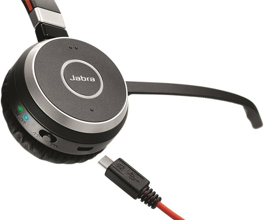Jabra Evolve 65 UC Mono Căști Prin cablu & Wireless Bandă de fixare pe cap Birou/Call center Micro-USB Bluetooth Negru_2