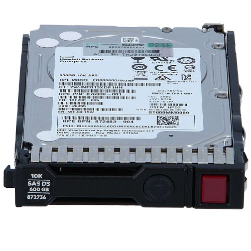 HPE 600GB SAS 12G 10K SFF SC DS HDD_1