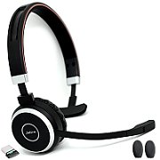 Jabra Evolve 65 MS mono Căști Prin cablu & Wireless Bandă de fixare pe cap Birou/Call center Micro-USB Bluetooth Negru_2