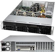 Supermicro CSE-LA25TQC-R609LP carcase PC Cabinet metalic Negru 600 W_1