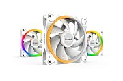 VENTILATOR be quiet! LIGHT WINGS White 120mm PWM Triple-Pack, 