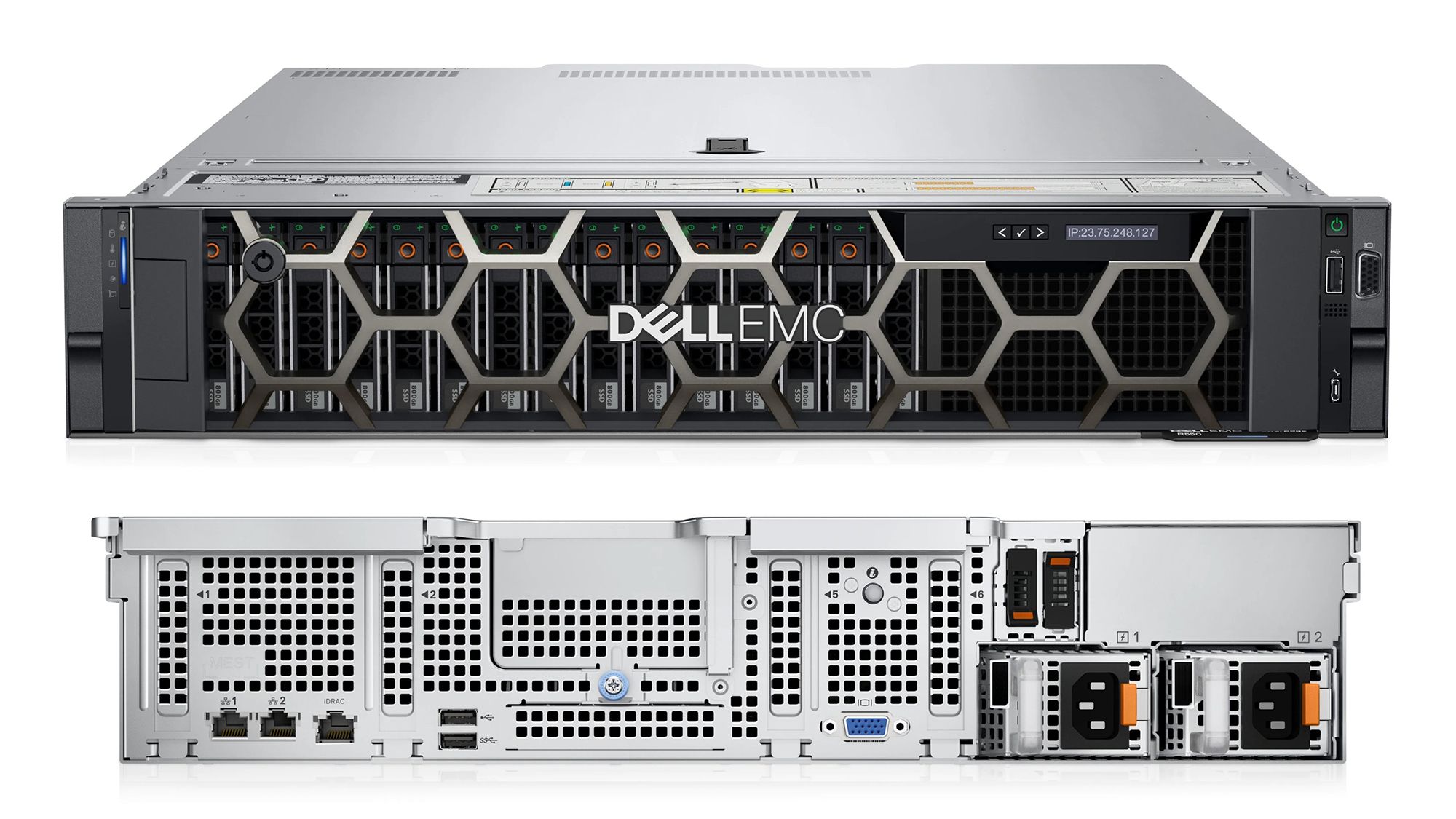 DELL PowerEdge R550 server 480 GB Rack (2U) Intel Xeon Silver 4314 2,4 GHz 32 GB DDR4-SDRAM 1100 W_2