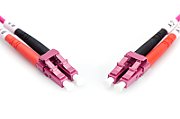 DIGITUS Fiber Optic Patch Cord LC to LC Multimode OM4 - 2m Duplex color RAL4003 Length 2m_1