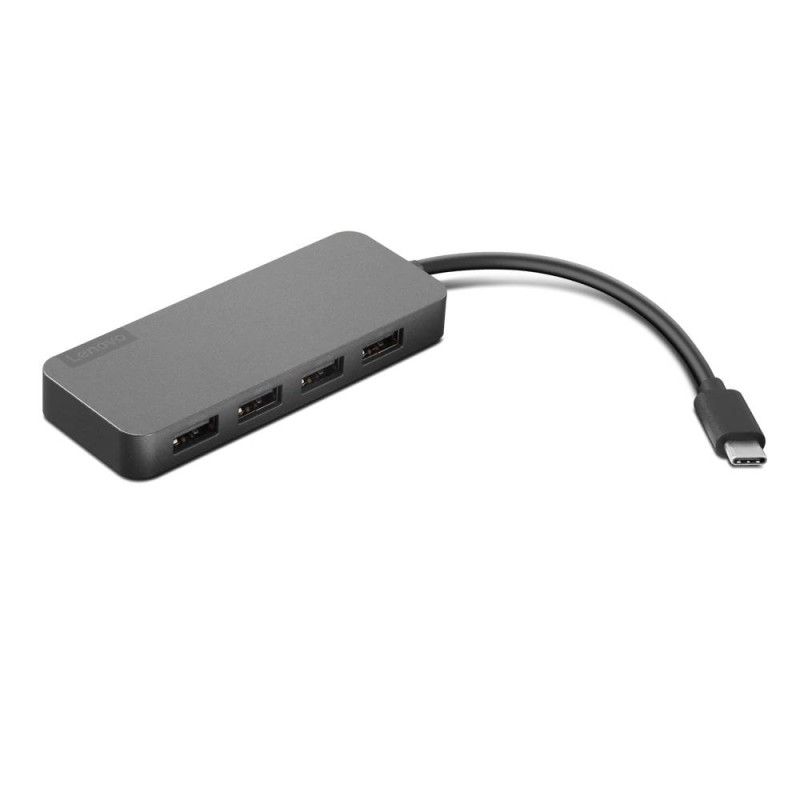 Lenovo 4X90X21427 hub-uri de interfață USB 3.2 Gen 2 (3.1 Gen 2) Type-C 20000 Mbit/s Gri_1
