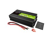 Green Cell PowerInverter LCD 24 V 3000W/60000W vehicle inverter with display - pure sine wave_3