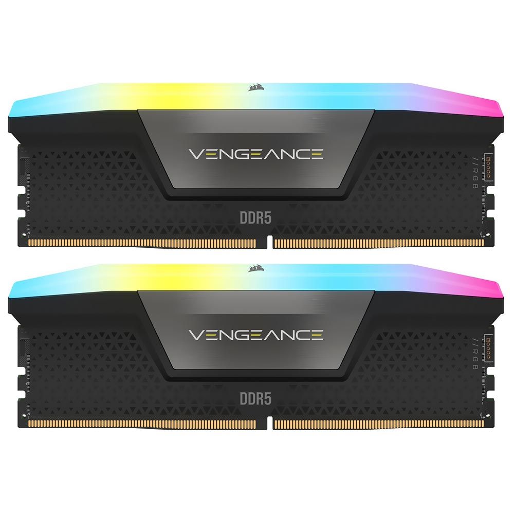Memorie Corsair Vengeance 32 GB DDR5 6600 MHz CL38, kit 2 x 16 GB, XMP 3.0, Negru, RGB