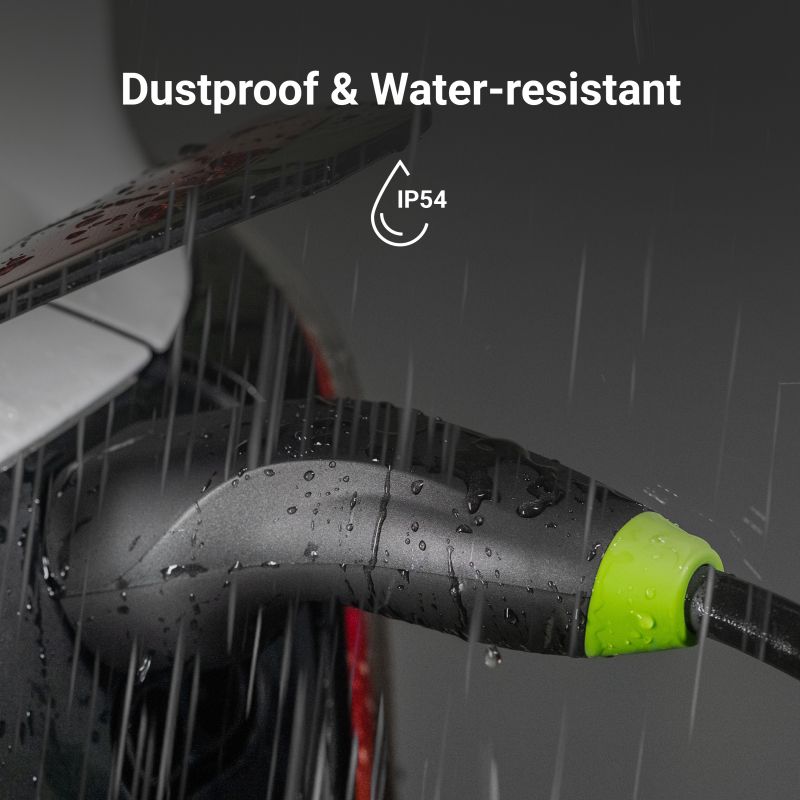 Green Cell Snap Type 2 EV Charging Cable 11 kW 7 m for Tesla Model 3 S X Y, VW ID.3, ID.4, Kia EV6, Hyundai IONIQ 5, Ford Mach-E_4