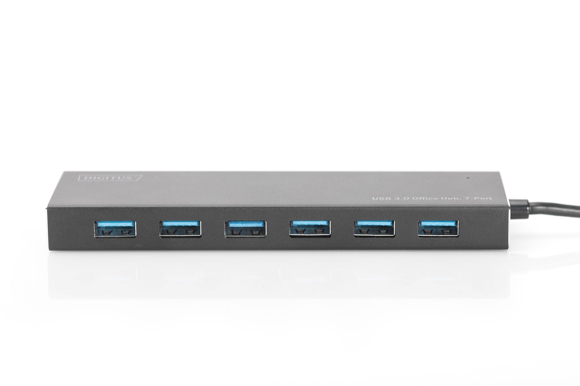 USB 3.0 Hub, 7-port Incl. 5V/3,5A power supply, Aluminium housing_4