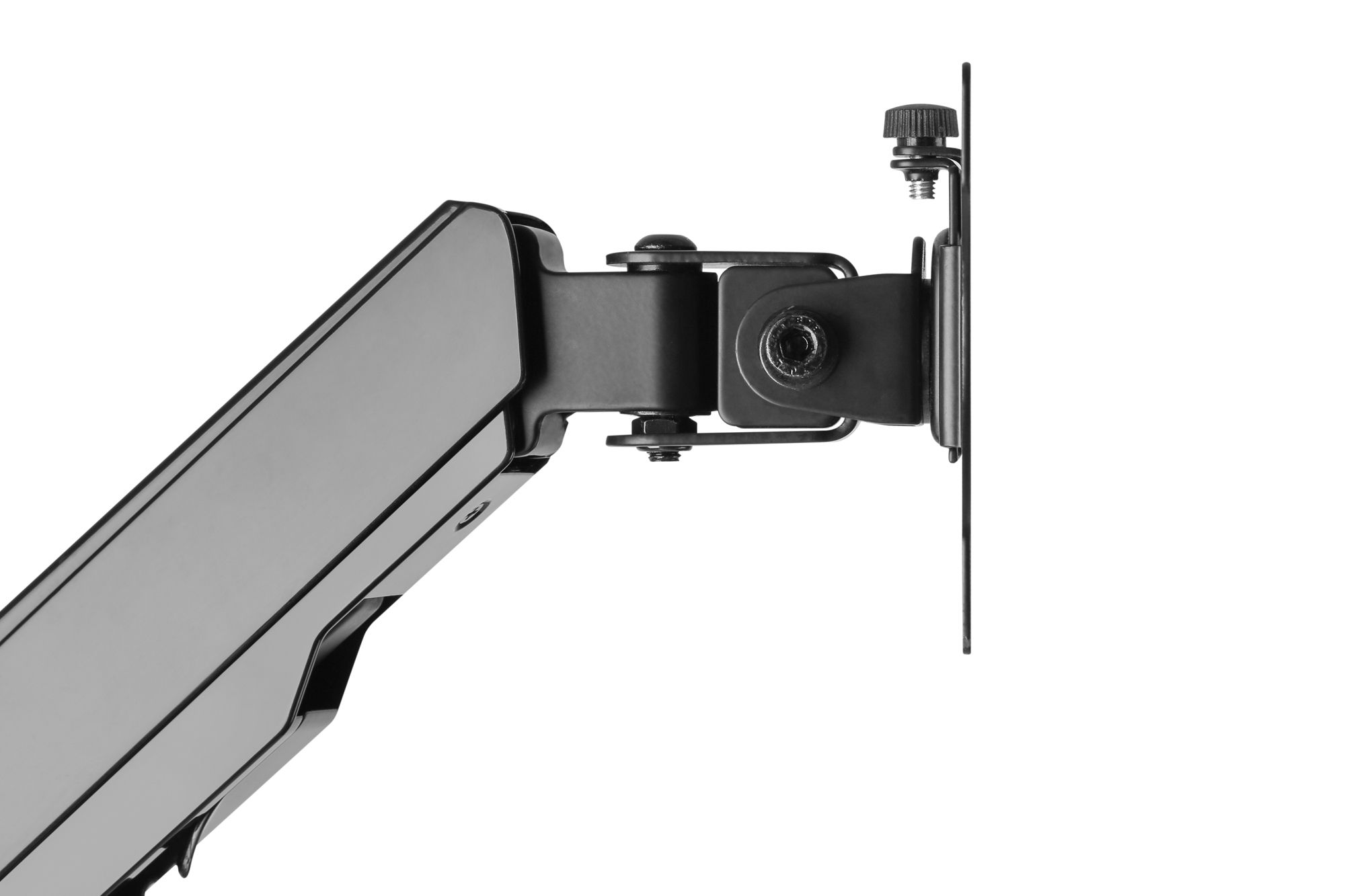 Sit-Stand Workstation wall single mount,  black max load capacity: 1-8 kg,max Screen Size: 17