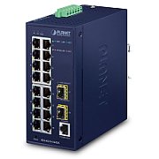 PLANET IGS-4215-16T2S switch-uri Gestionate L2/L4 Gigabit Ethernet (10/100/1000) Albastru_1