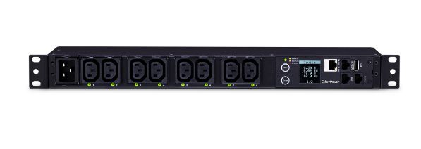 CyberPower PDU81005 unități de distribuție a energiei electrice (PDU) 8 ieșire(i) AC 1U Negru_1