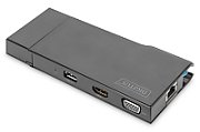 Universal Docking Station, USB 3.0, 7-Port, Travel 2x Video, 2x USB 3.0, RJ45, 2x Card Reader_1