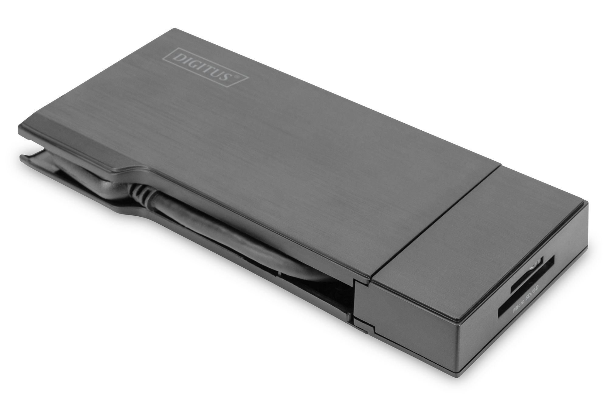 Universal Docking Station, USB 3.0, 7-Port, Travel 2x Video, 2x USB 3.0, RJ45, 2x Card Reader_5