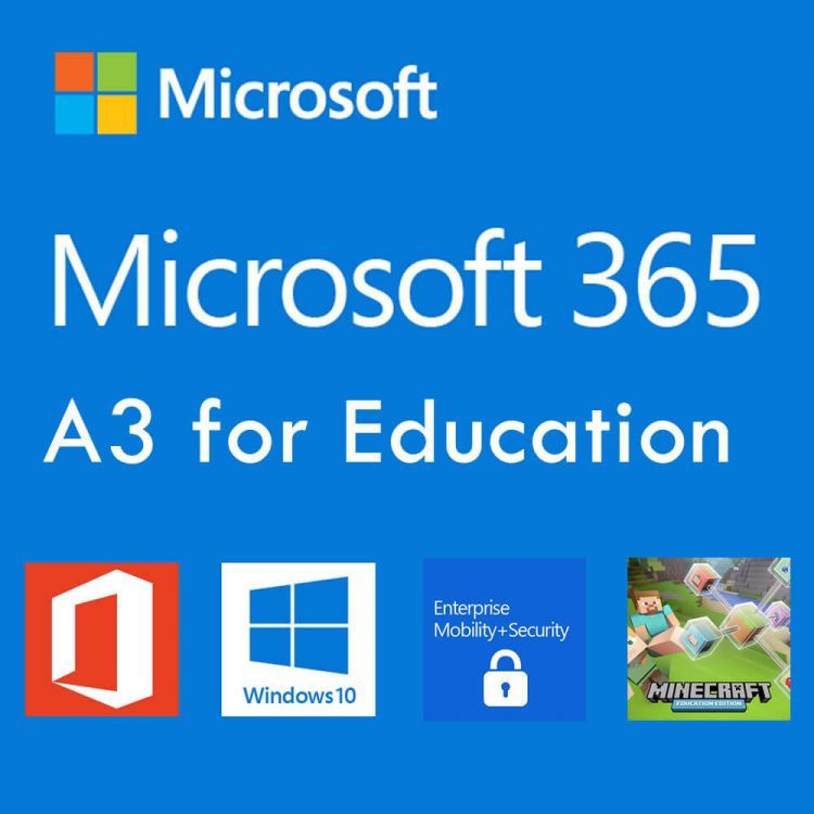 CSP Microsoft 365 A3 - Unattended License (Education Faculty Pricing) [1J1J]_1