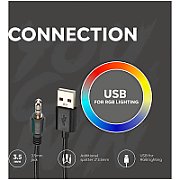 CANYON Darkless GH-9A, RGB gaming headset with Microphone, Microphone frequency response: 20HZ~20KHZ, ABS+ PU leather, USB*1*3.5MM jack plug, 2.0M PVC cable, weight:280g, black_2