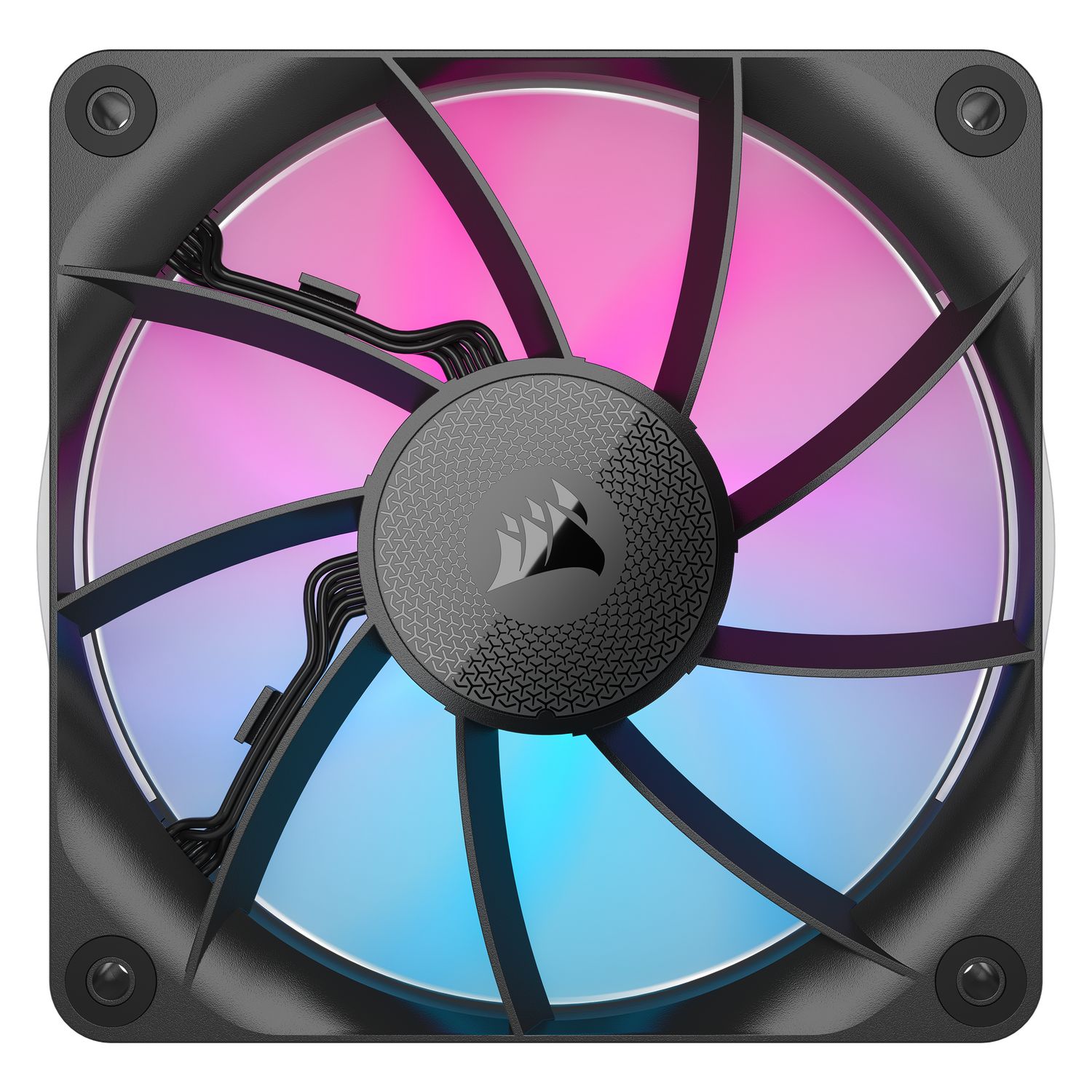 Ventilatoare Carcasa CORSAIR iCUE LINK RX120 3x120mm RGB NEGRU, viteza 0.400-2100 RPM +/- 10%, Airflow: 10.5-74.2 CFM, Presiune Statica: 0.12-4.38 mm-H2O, Nivel de zgomot: 10-36dBA, Prindere magnetica, Lungime cablu 135mm, 600mm_2