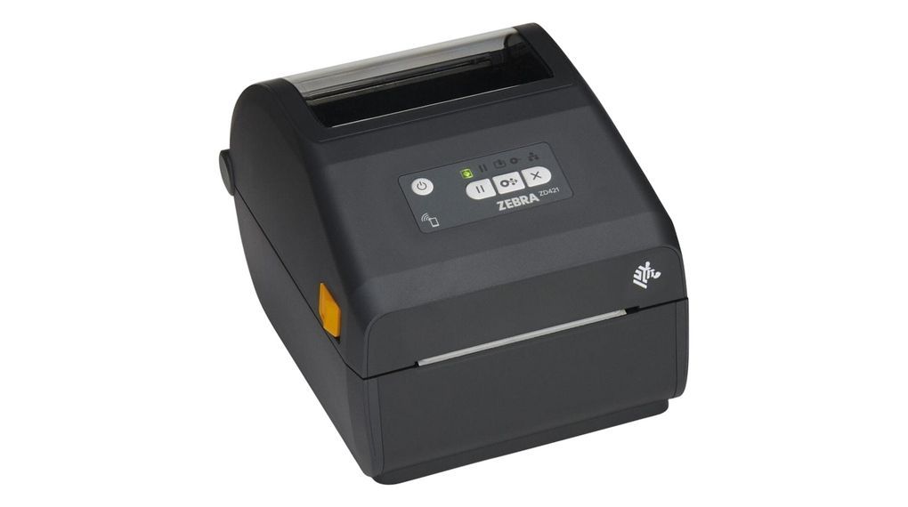 Thermal transfer printer Zebra ZD421; 300 dpi, USB, USB Host, Ethernet, BTLE5, EU and UK Cords, Swiss Font, EZPL_1