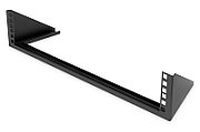 2U vertical wall mounting bracket 105 x 504 x 151 mm, black_1