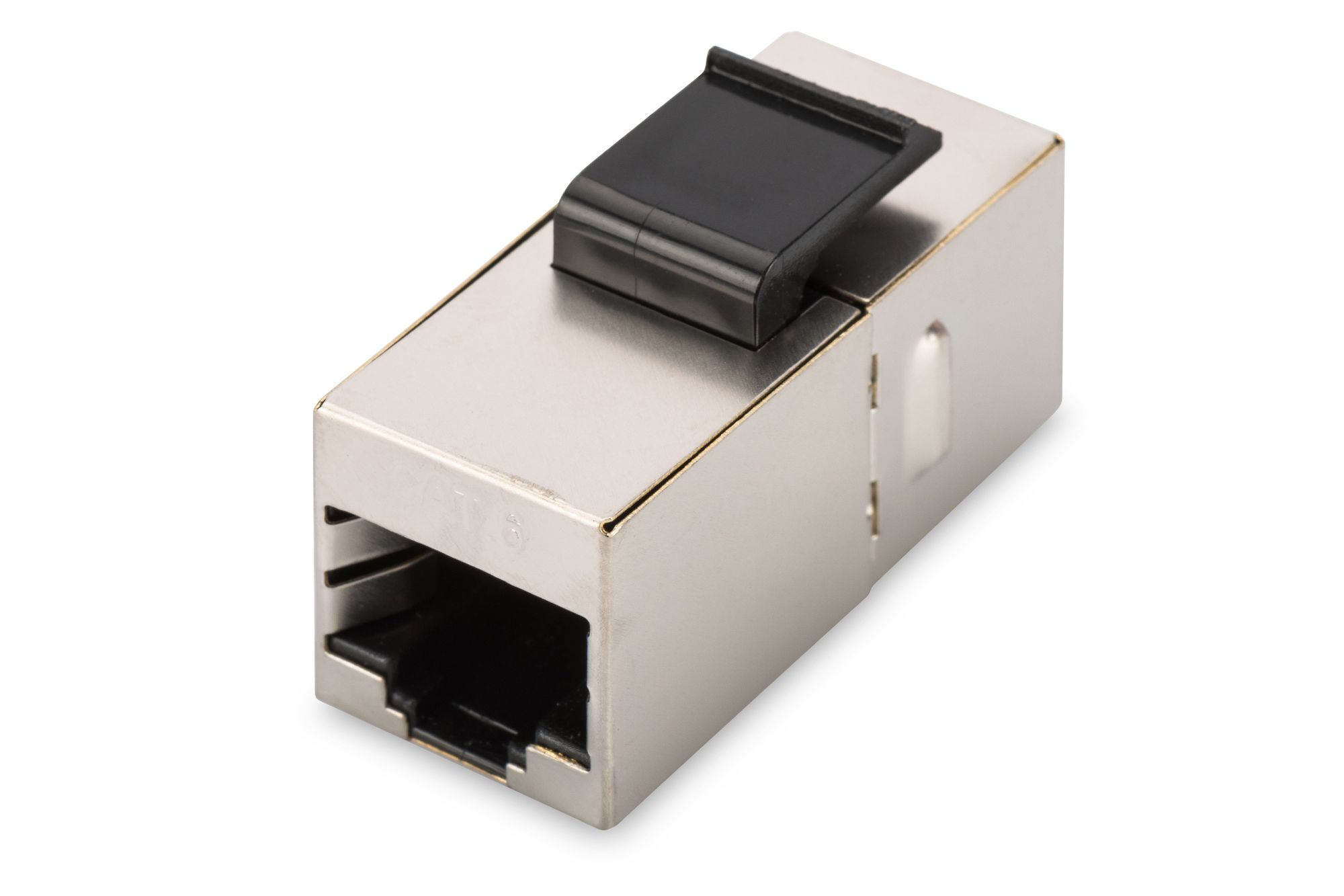 CAT 6 modular coupler, shielded RJ45 to RJ45, for panel connection_2