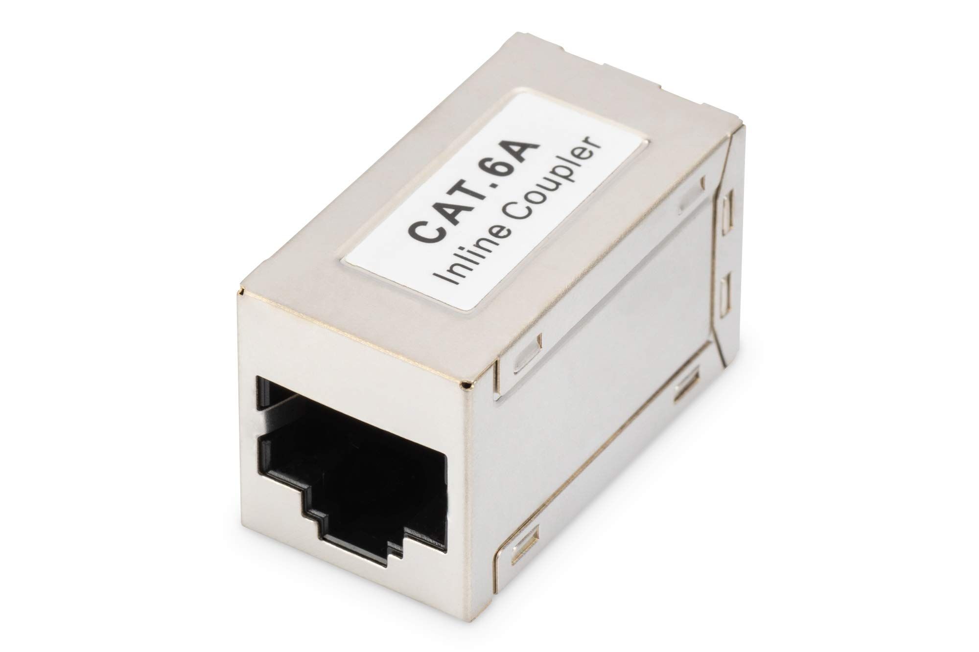 CAT6A modular coupler, full shielded RJ45 to RJ45_1