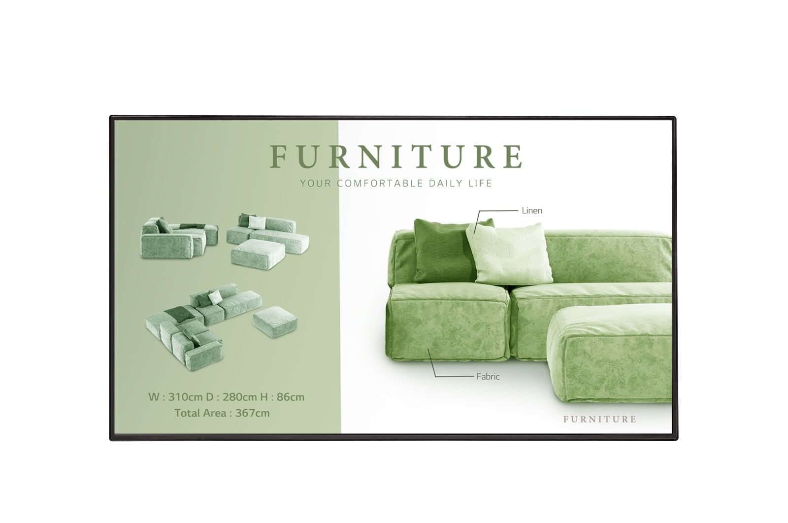 LG 55UM5N-H Signage Display 55inch IPS UHD 500cd/m2 1.100:1 WebOS speaker_1