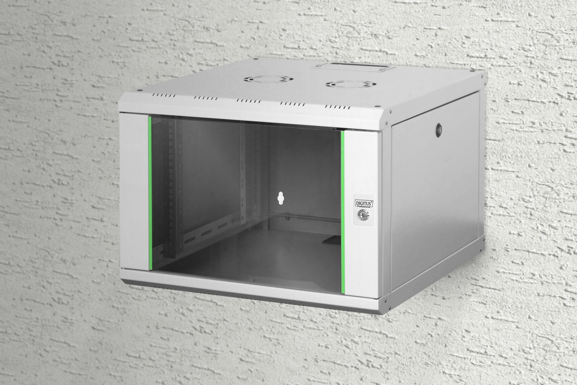 Digitus DN-19 07U-6/6 rack-uri 7U Raft montat pe perete Gri_2
