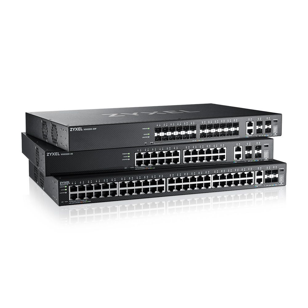 XGS2220-30F, L3 Access Switch, 24x1G SFP, 2x10mG RJ45, 4x10G SFP+ Uplink, incl. 1 yr NebulaFlex Pro_5