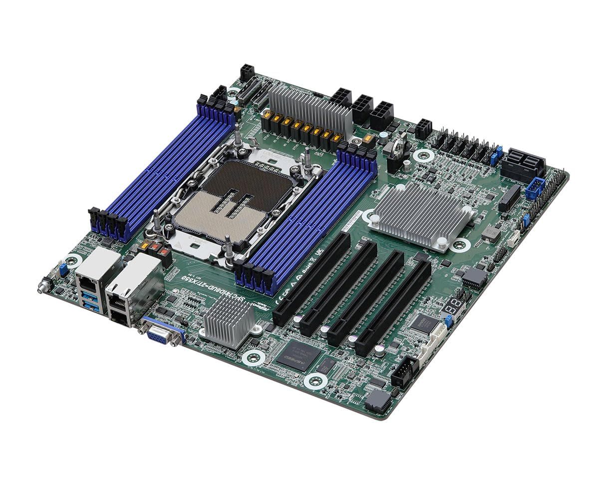 ASRock Server motherboard SPC741D8UD-2T/X550, 1xSKT LGA4677, 4Gen. Intel Xeon Scalable, C741, 8xDIMM, SATA, 1xM.2, 2x10GbE, IPMI_2