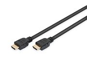 HDMI Ultra High Speed connection cable, type A M/M, 5.0m, w/Ethernet, UHD 8K 60Hz, gold, bl_1