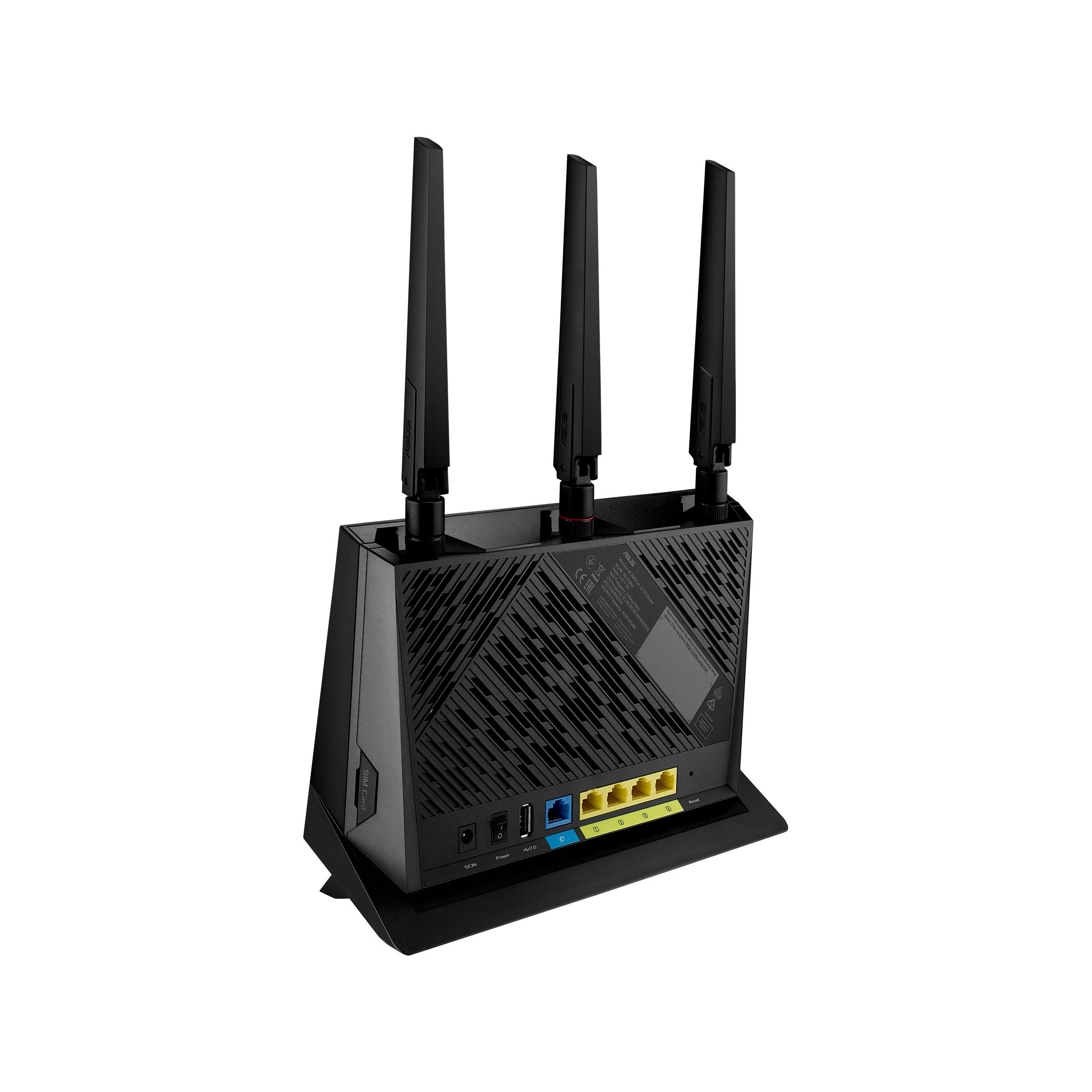 ASUS 4G-AC86U router wireless Gigabit Ethernet Bandă dublă (2.4 GHz/ 5 GHz) Negru_3