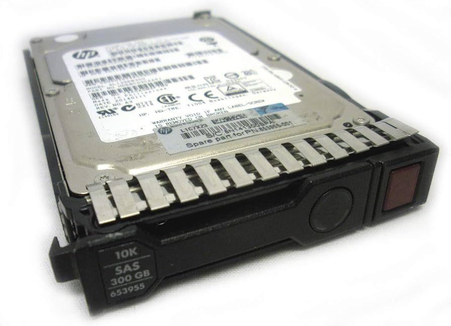 Hewlett Packard Enterprise 300GB hot-plug dual-port SAS 2.5
