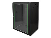 16U wall mounting cabinet, Dynamic 789x600x450 mm, color black (RAL 9005)_2