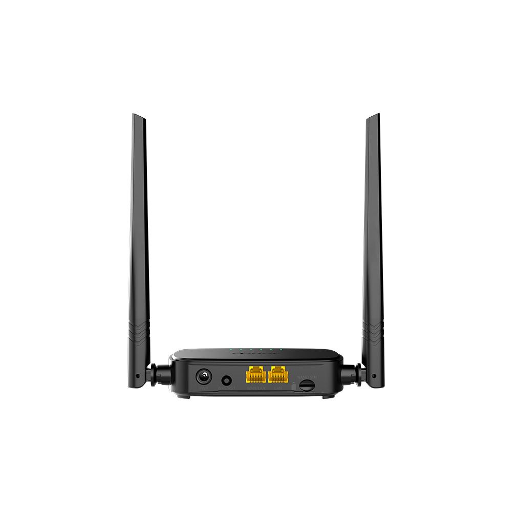 ROUTER Tenda wireless 300Mbps. 4G nano-SIM slot, 2 porturi 10/100Mbps, antena externa x 2 