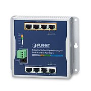 PLANET WGS-804HPT switch-uri Gestionate Gigabit Ethernet (10/100/1000) Power over Ethernet (PoE) Suport Negru_1