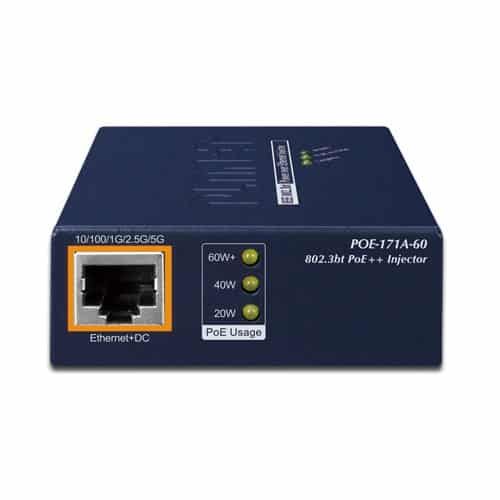 PLANET POE-171A-60 switch-uri Gigabit Ethernet (10/100/1000) Power over Ethernet (PoE) Suport Albastru_1