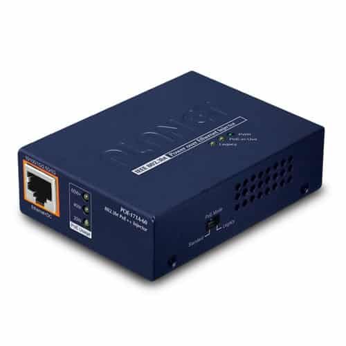 PLANET POE-171A-60 switch-uri Gigabit Ethernet (10/100/1000) Power over Ethernet (PoE) Suport Albastru_2
