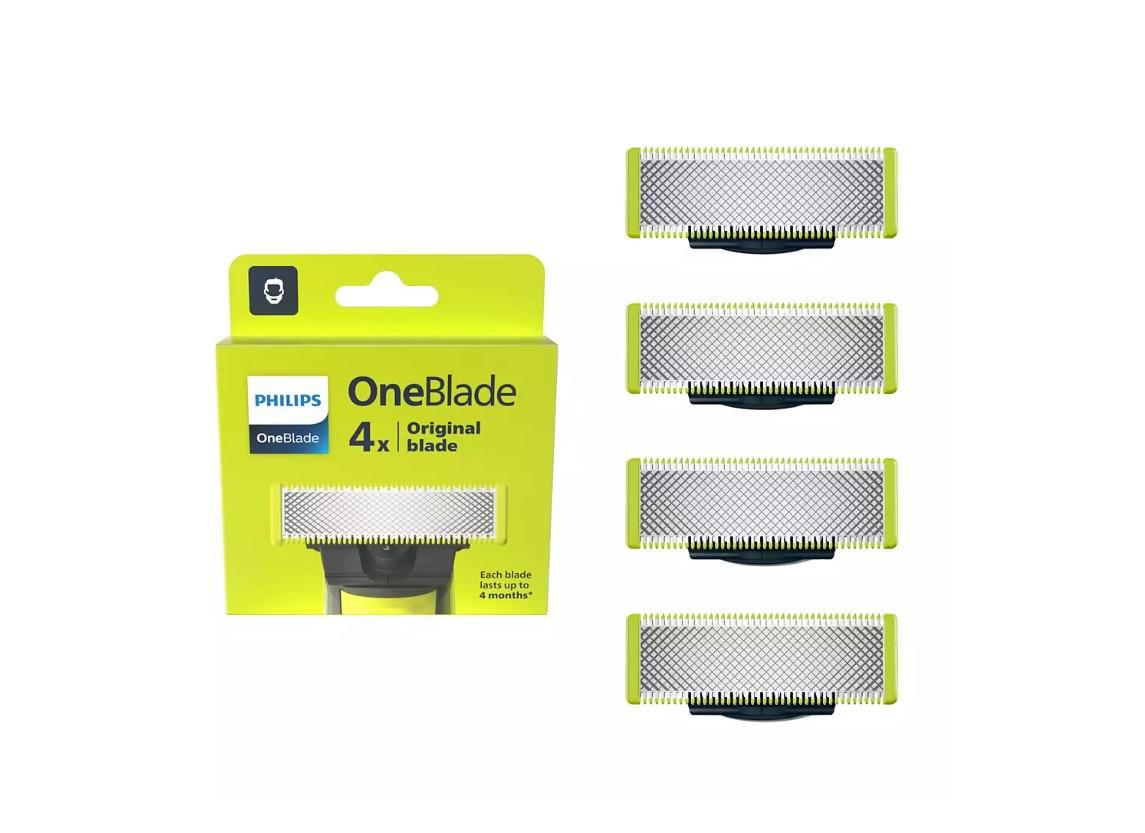 Rezerva OneBlade QP240/50 kit 4 lame,compatibil OneBlade si OneBladePro, Verde_2