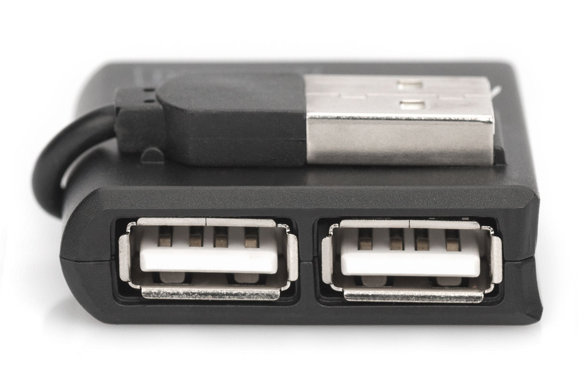 USB 2.0 High-Speed Hub 4-Port 4x USB A/F, 1x USB B mini/M, incl. USB cable_5
