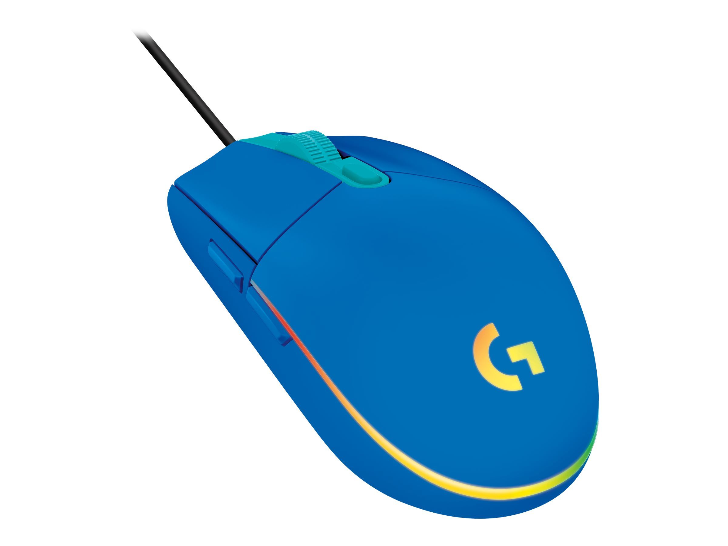 MOUSE USB OPTICAL G203/BLUE 910-005798 LOGITECH_2