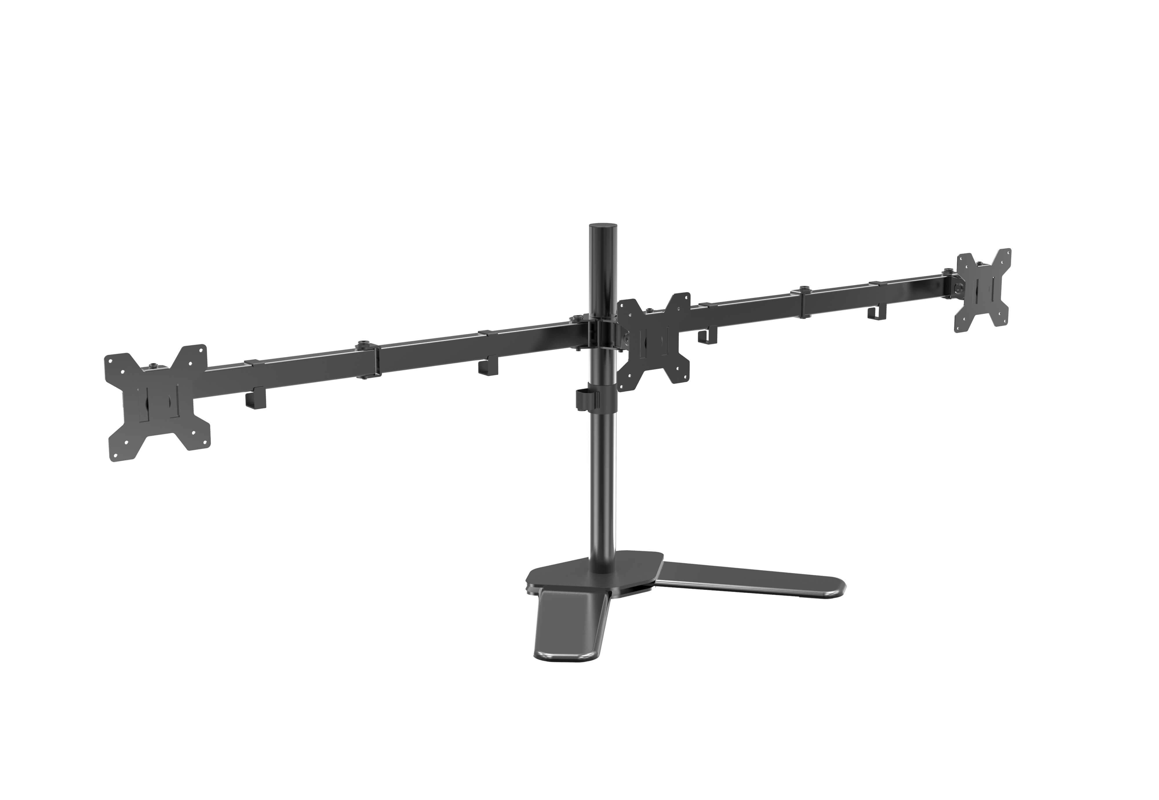 Suport Monitor BlackMount DESK03, 3 monitoare 10-27