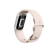 Fitbit Charge 6 OLED Wristband Activity Tracker porcelain/aluminium silver_3