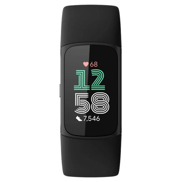 Fitbit Charge 6 OLED Wristband Activity Tracker obsidian/aluminium black_3