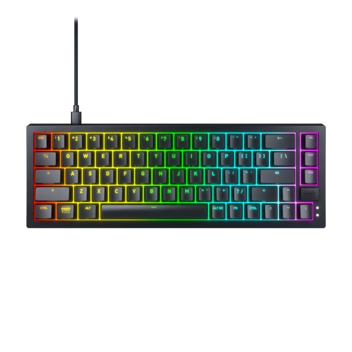 CHERRY Keyboard Xtrfy K5V2 RGB Compact Gaming MX2A RED [DE] black +++ kompaktes 65%-Format, Hot-Swap-fähige Switches_1