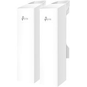 TP-Link EAP211-BRIDGE KIT Access Point 5Ghz 867 Mbps Indoor/Outdoor, Interfață: 3x Gigabit Ethernet PortsAlimentare: 12V DC / 24V Passive PoE (Passive PoE adapter included.), Dimensiuni: 224 × 79 × 60 mm, 2 x antene interne, Whaterproof: IP65, Kit montare stalp inclus, Standarde wireless: IEEE_1